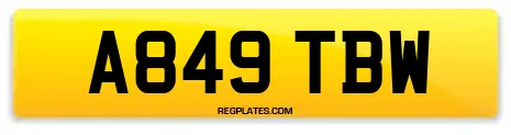 A849 TBW