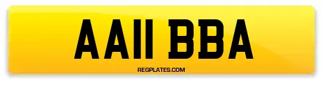 AA11 BBA