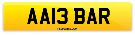 AA13 BAR