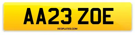 AA23 ZOE