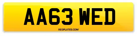 AA63 WED