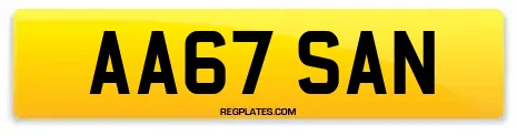 AA67 SAN