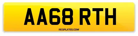 AA68 RTH