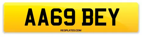 AA69 BEY