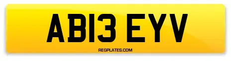 AB13 EYV