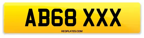 AB68 XXX