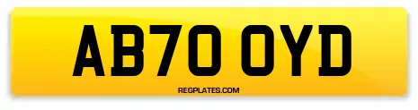 AB70 OYD