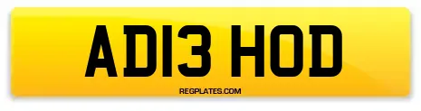 AD13 HOD