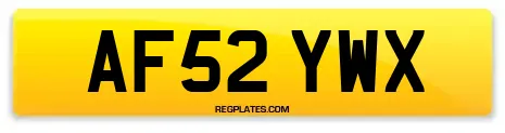 AF52 YWX