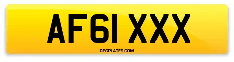 AF61 XXX