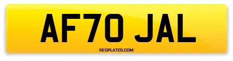 AF70 JAL