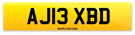 AJ13 XBD