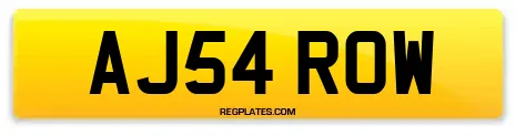 AJ54 ROW