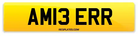 AM13 ERR