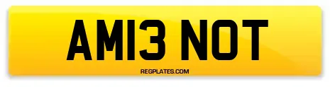 AM13 NOT