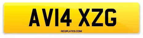 AV14 XZG