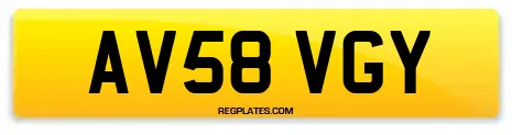 AV58 VGY