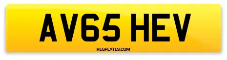 AV65 HEV