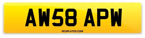 AW58 APW