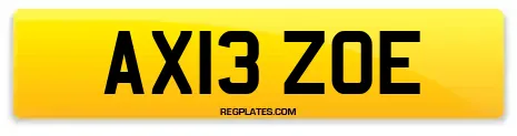 AX13 ZOE