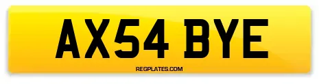 AX54 BYE