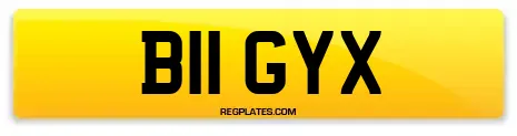 B11 GYX