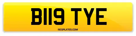 B119 TYE