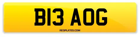 B13 AOG
