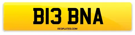 B13 BNA