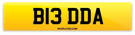 B13 DDA
