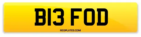 B13 FOD
