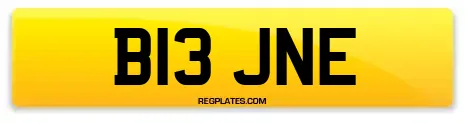 B13 JNE