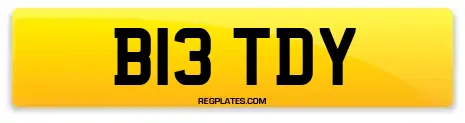 B13 TDY