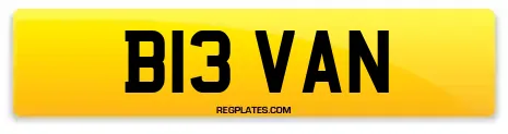 B13 VAN