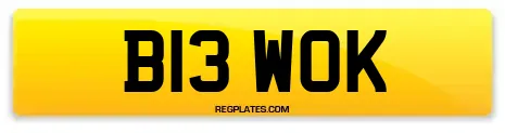 B13 WOK