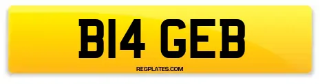B14 GEB