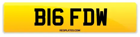 B16 FDW