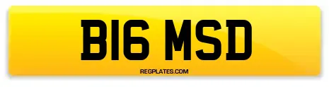 B16 MSD