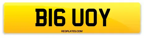 B16 UOY