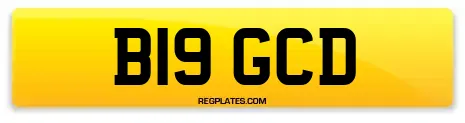 B19 GCD