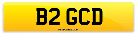 B2 GCD