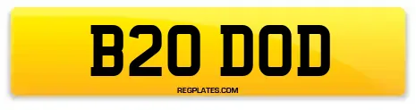 B20 DOD