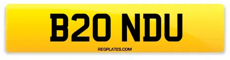 B20 NDU