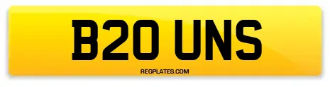 B20 UNS