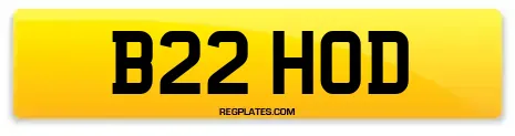 B22 HOD