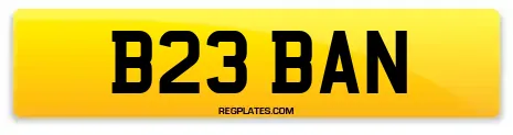 B23 BAN