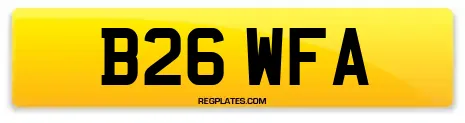 B26 WFA