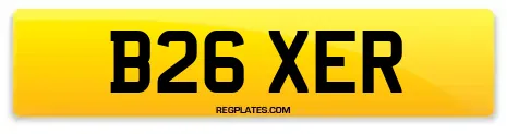 B26 XER
