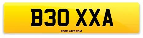 B30 XXA