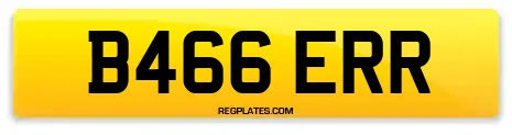 B466 ERR
